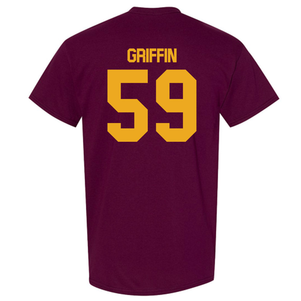 ULM - NCAA Football : Quentis Griffin - Classic Shersey T-Shirt-1