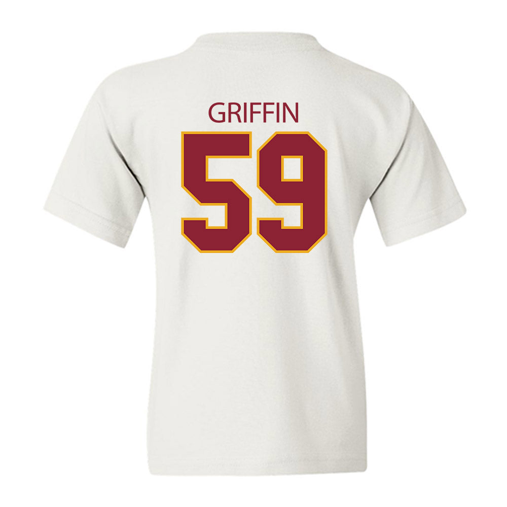 ULM - NCAA Football : Quentis Griffin - Classic Shersey Youth T-Shirt-1
