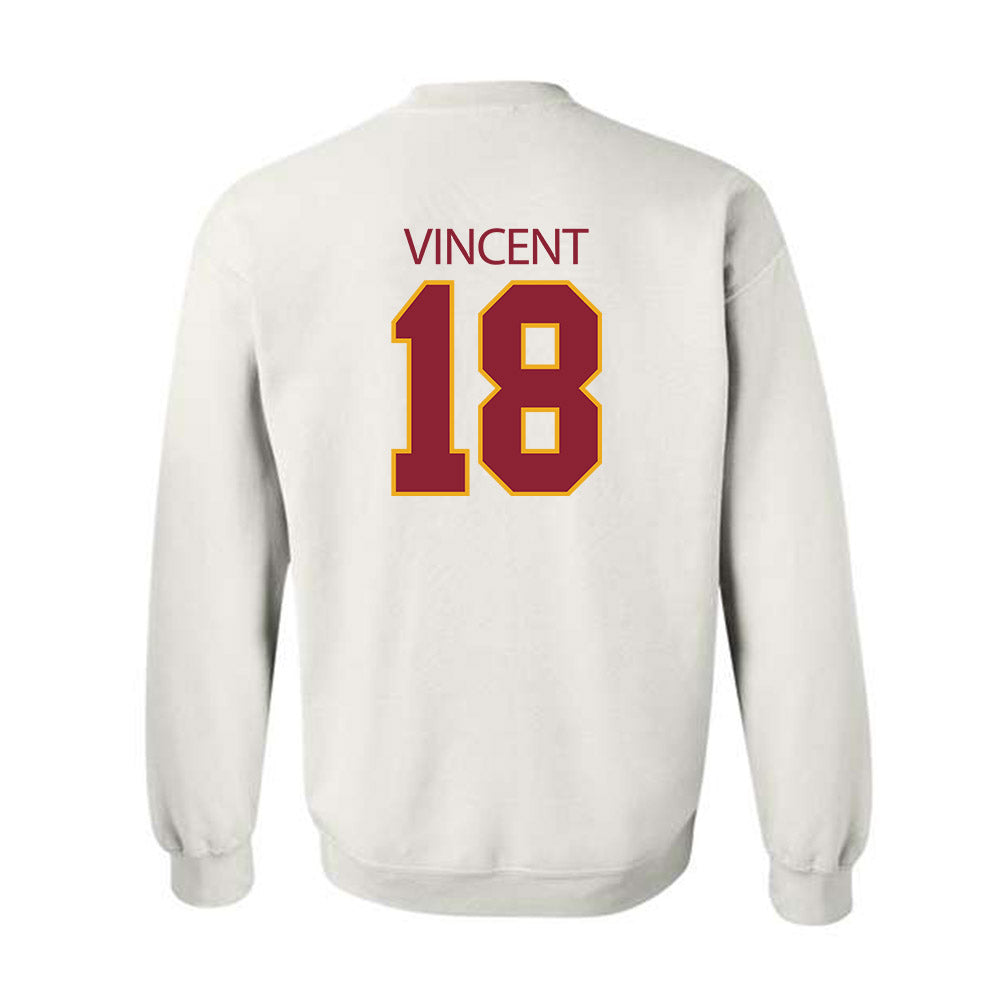 ULM - NCAA Football : Bret Vincent - Classic Shersey Crewneck Sweatshirt-1