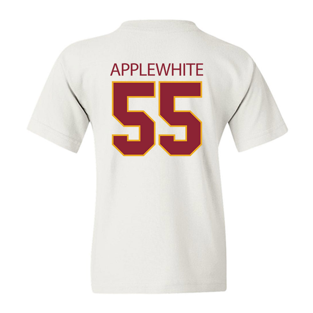 ULM - NCAA Football : David Applewhite - Classic Shersey Youth T-Shirt-1