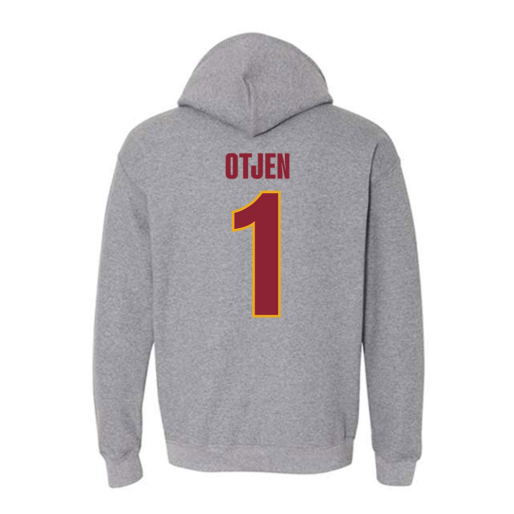 ULM - NCAA Beach Volleyball : Calliandra Otjen - Classic Shersey Hooded Sweatshirt-1