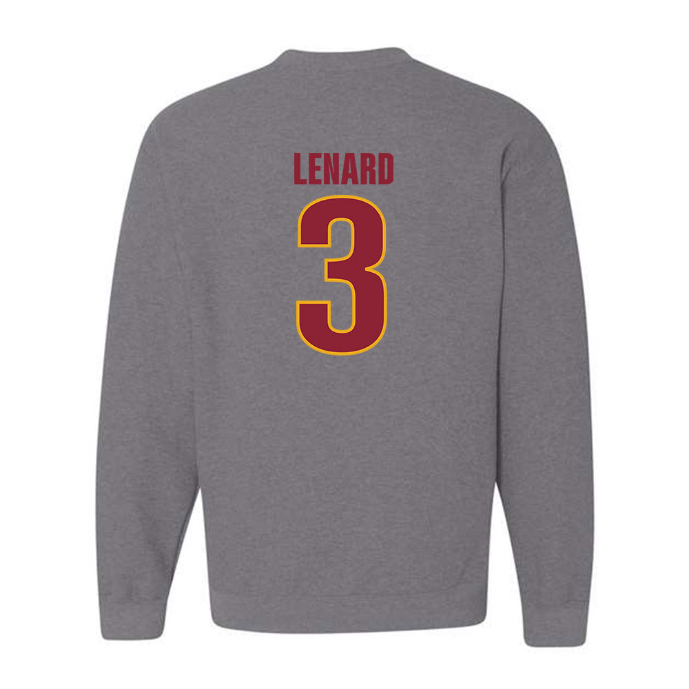 ULM - NCAA Football : Makin Lenard - Classic Shersey Crewneck Sweatshirt-1