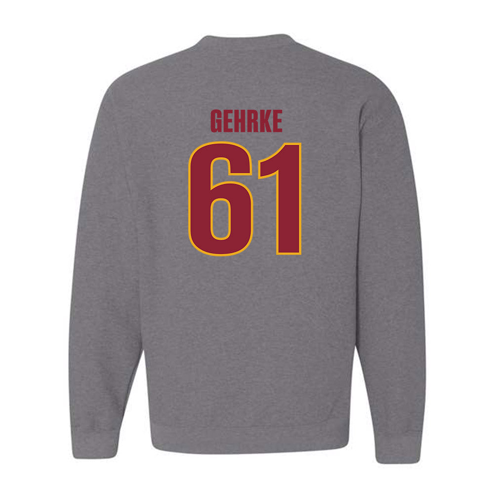 ULM - NCAA Football : Ben Gehrke - Classic Shersey Crewneck Sweatshirt-1