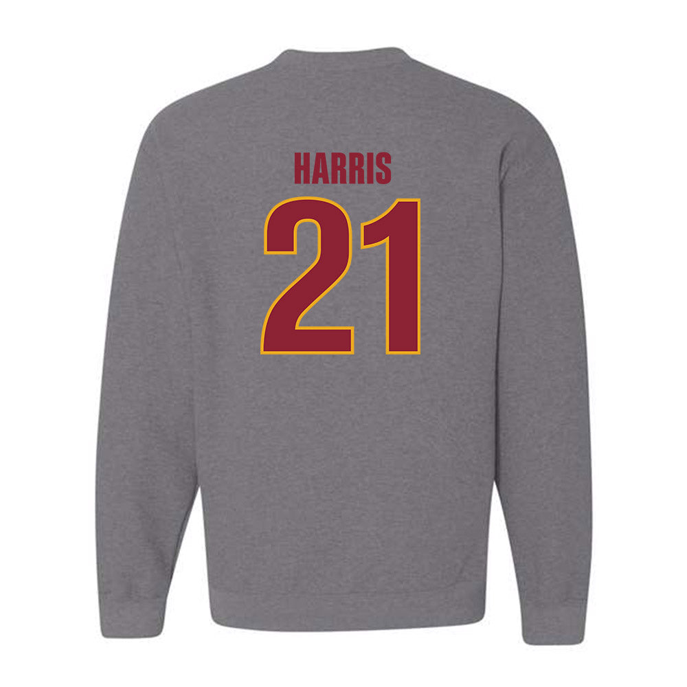ULM - NCAA Football : Lynard Harris - Classic Shersey Crewneck Sweatshirt-1