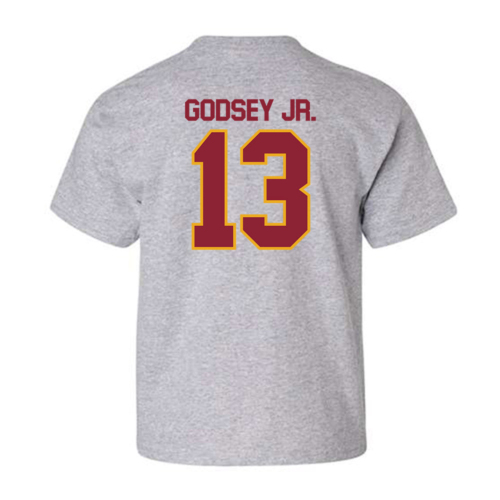 ULM - NCAA Football : David Godsey Jr. - Classic Shersey Youth T-Shirt-1