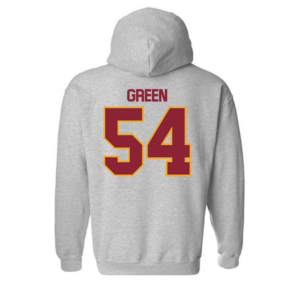 ULM - NCAA Football : Nate Green - Classic Shersey Hooded Sweatshirt-1