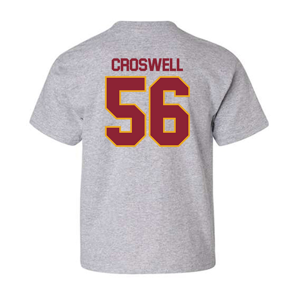 ULM - NCAA Football : Kaliem Croswell - Classic Shersey Youth T-Shirt-1
