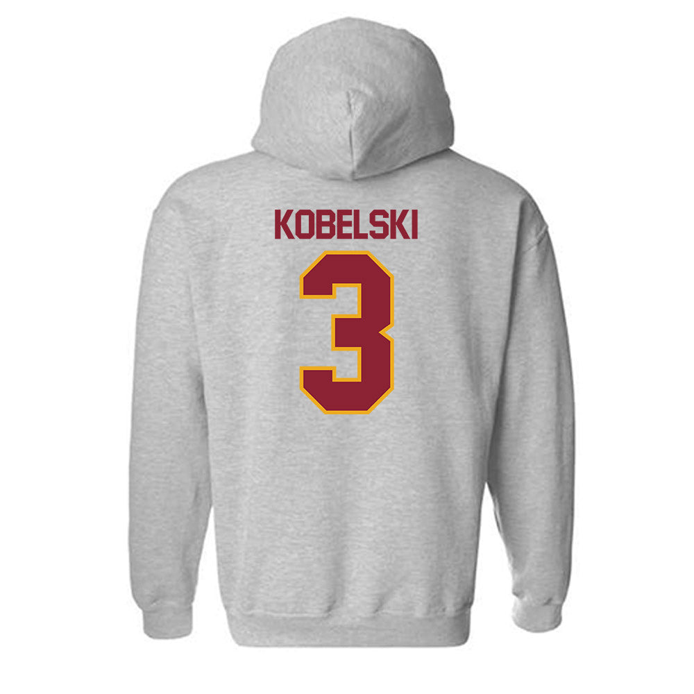 ULM - NCAA Women's Volleyball : Marissa Kobelski - Classic Shersey Hooded Sweatshirt-1