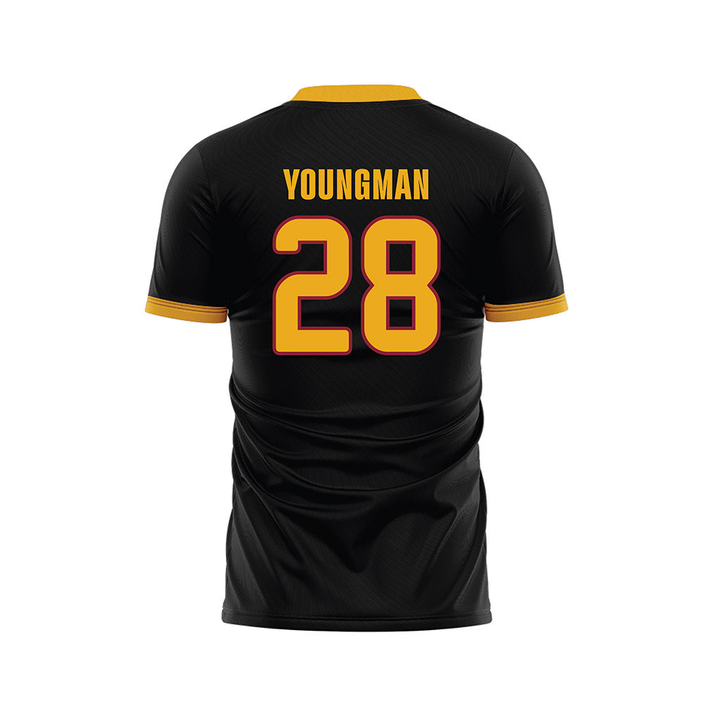 ULM - NCAA Women's Soccer : Sophia Youngman - Black Soccer Jersey-1