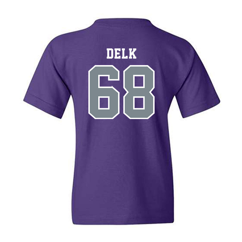 Central Arkansas - NCAA Football : Franklin Delk - Classic Shersey Youth T-Shirt-1