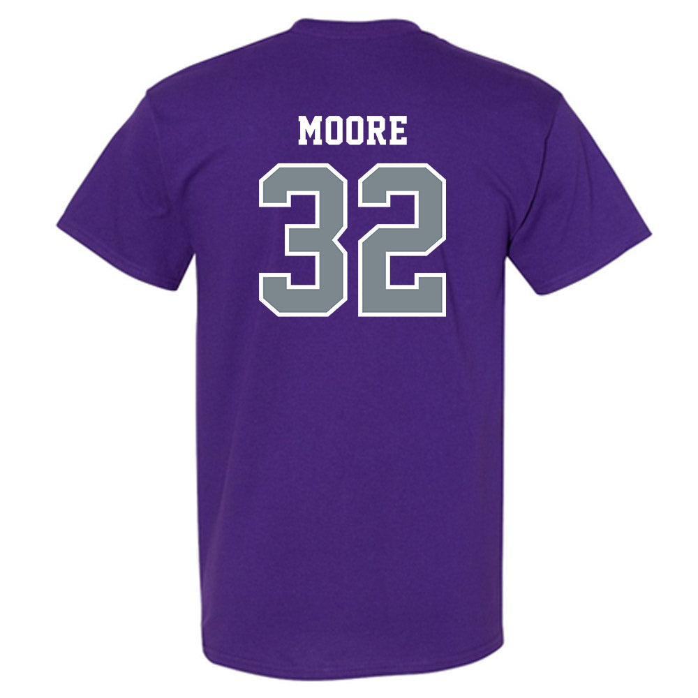 Central Arkansas - NCAA Men's Basketball : Luke Moore - Classic Shersey T-Shirt-1