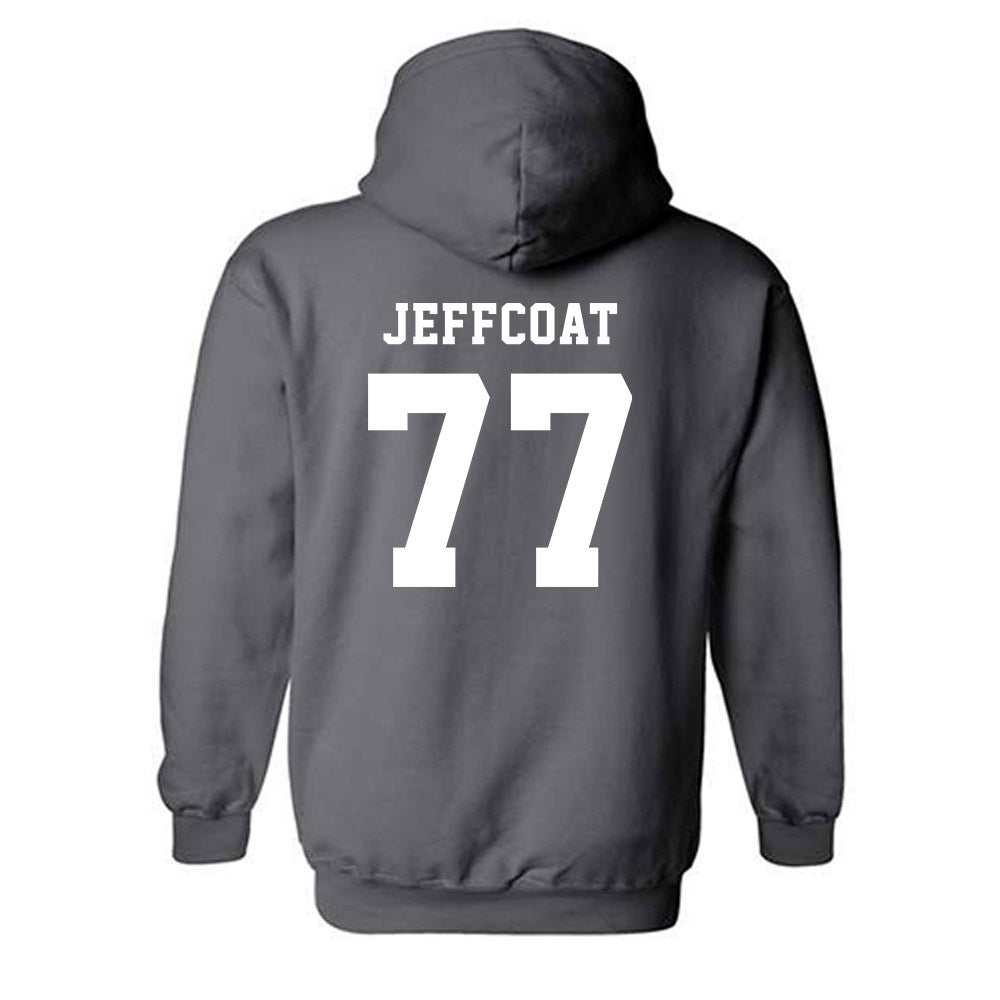 Central Arkansas - NCAA Football : Lane Jeffcoat - Classic Shersey Hooded Sweatshirt-1