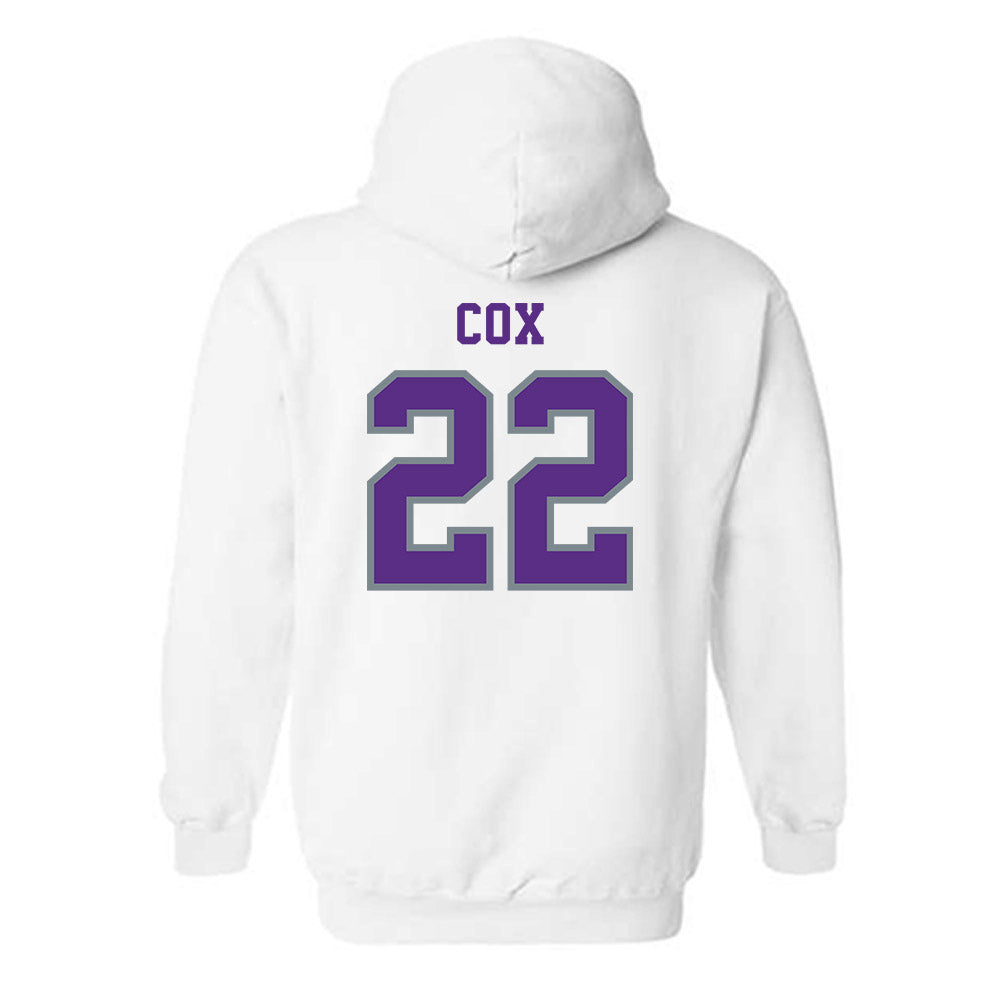 Central Arkansas - NCAA Women's Basketball : Alivia Cox - Classic Shersey Hooded Sweatshirt-1