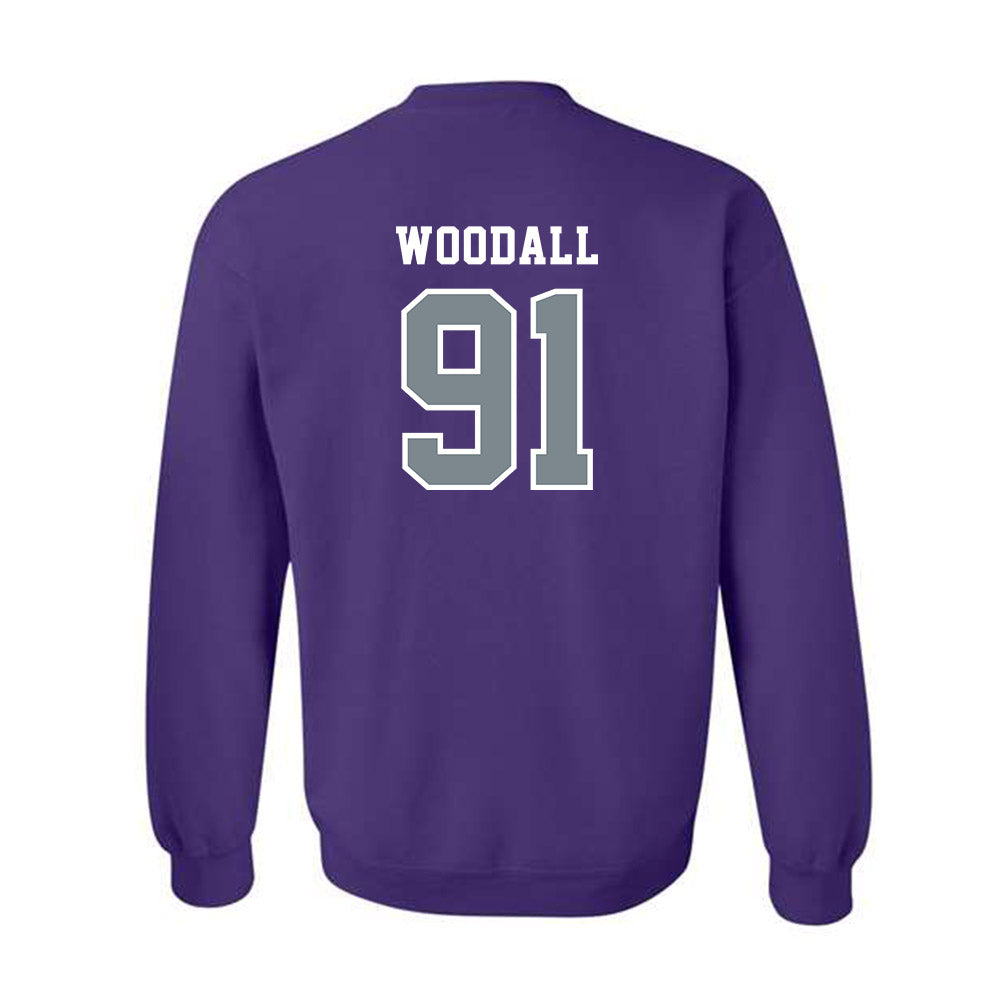 Central Arkansas - NCAA Football : JaBreal Woodall - Classic Shersey Crewneck Sweatshirt-1