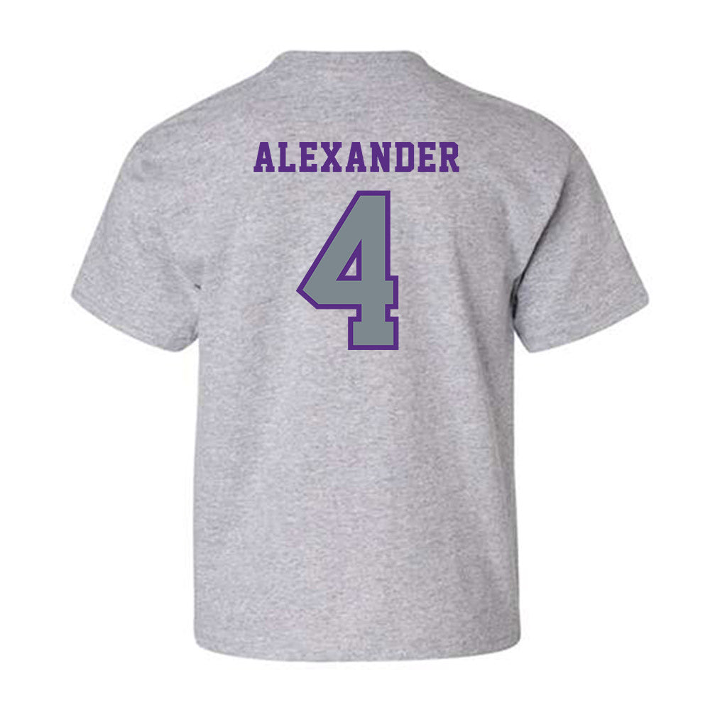 Central Arkansas - NCAA Baseball : Carter Alexander - Classic Shersey Youth T-Shirt-1