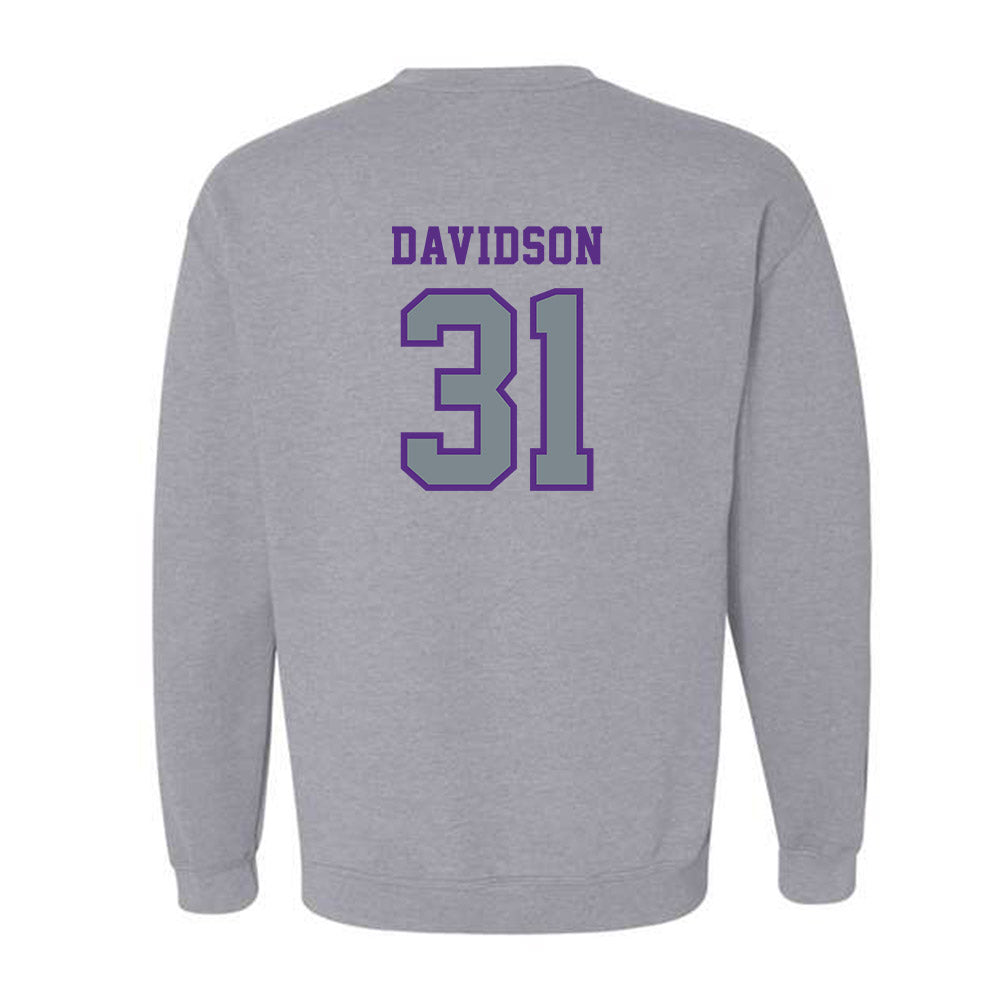 Central Arkansas - NCAA Football : Desmond Davidson - Classic Shersey Crewneck Sweatshirt-1