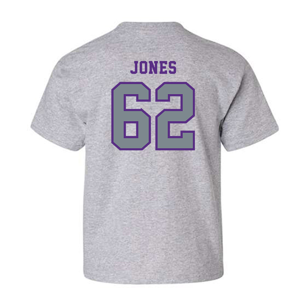 Central Arkansas - NCAA Football : Caleb Jones - Classic Shersey Youth T-Shirt-1