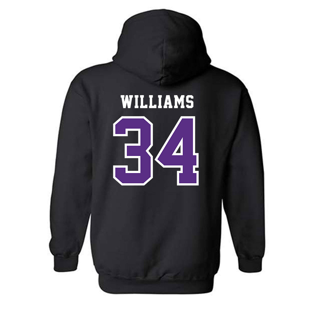 Central Arkansas - NCAA Football : Ashtyn Williams - Classic Shersey Hooded Sweatshirt-1