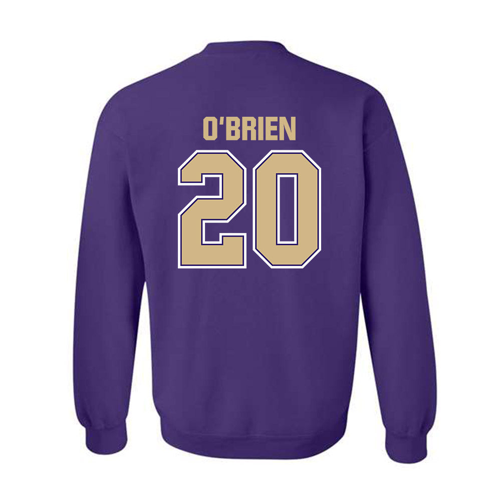 Washington - NCAA Men's Soccer : Nick O'Brien - Classic Shersey Crewneck Sweatshirt-1