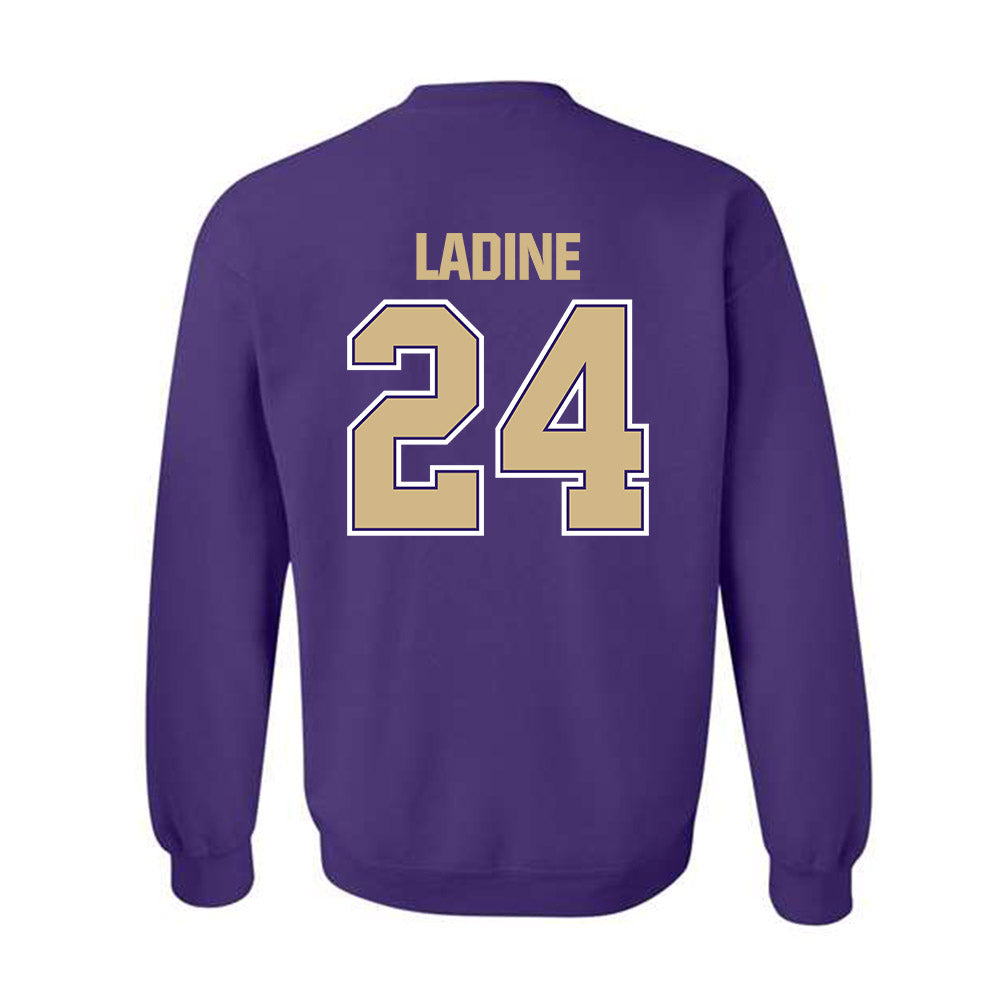 Washington - NCAA Women's Basketball : Elle Ladine - Classic Shersey Crewneck Sweatshirt-1