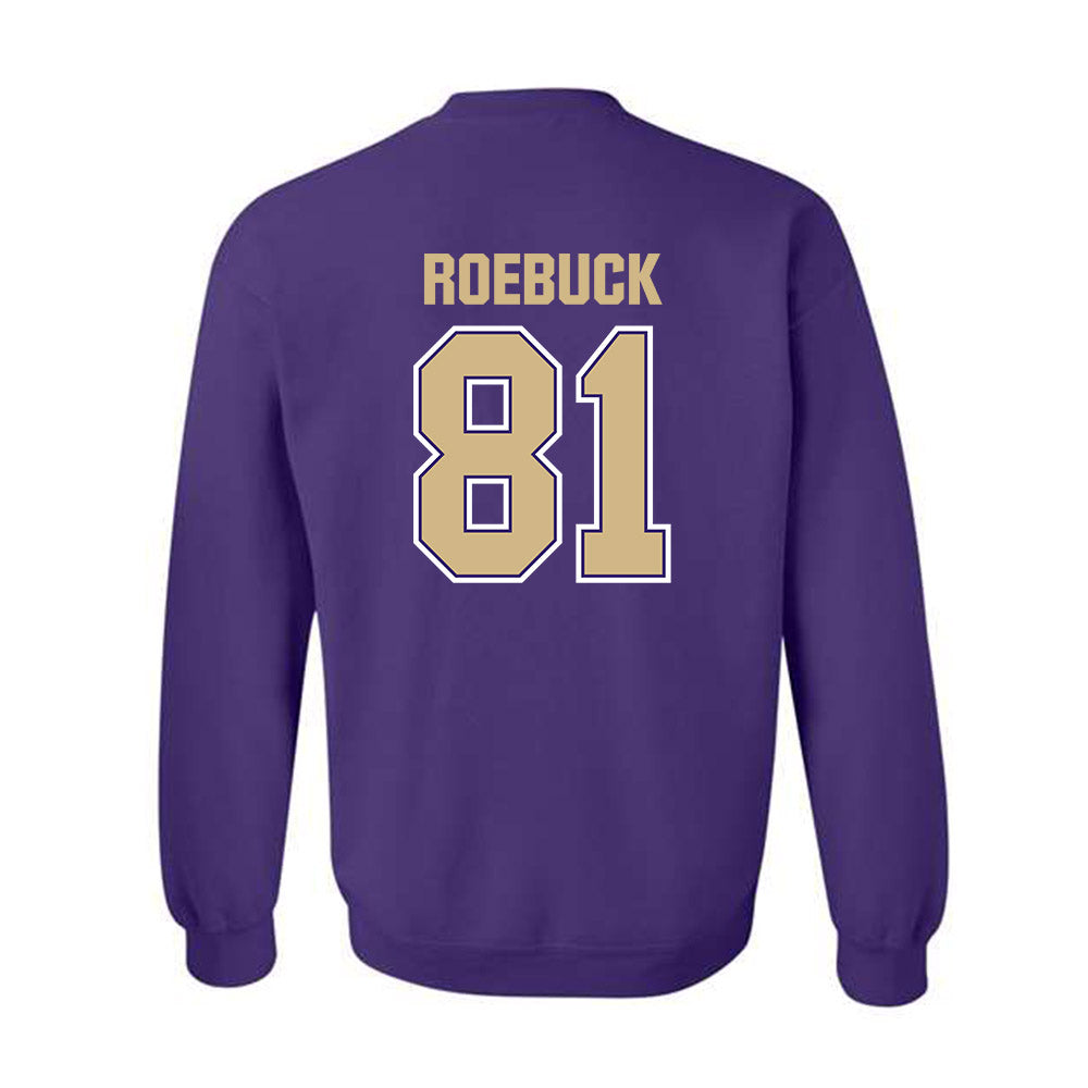 Washington - NCAA Football : Dezmen Roebuck - Classic Shersey Crewneck Sweatshirt-1