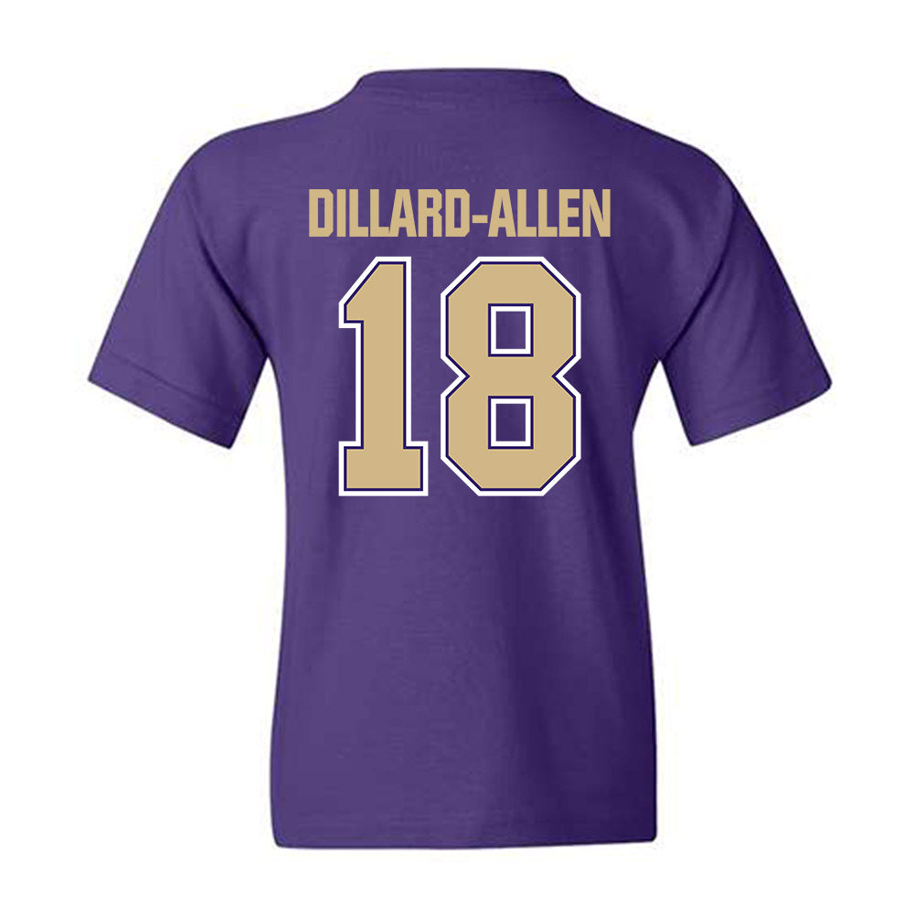 Washington - NCAA Football : Rylon Dillard-Allen - Classic Shersey Youth T-Shirt-1
