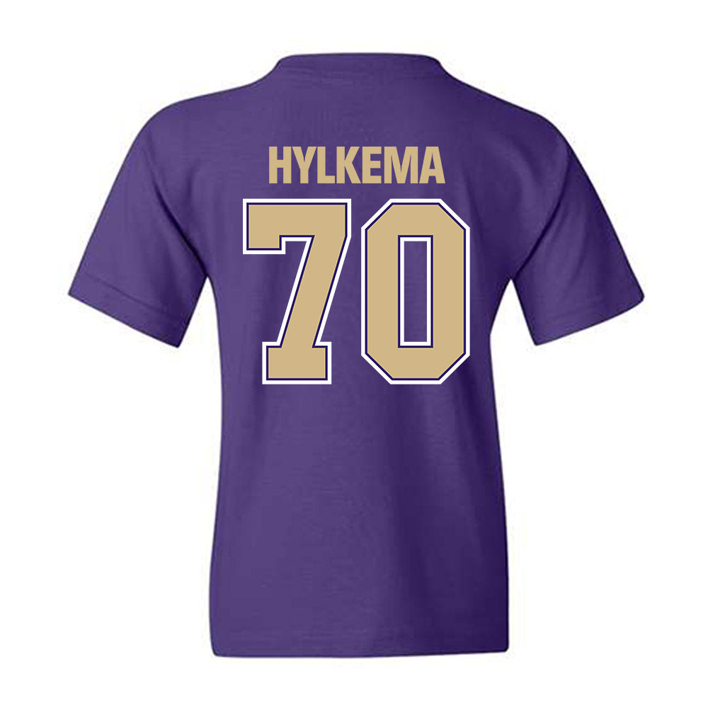 Washington - NCAA Football : Justin Hylkema - Classic Shersey Youth T-Shirt-1