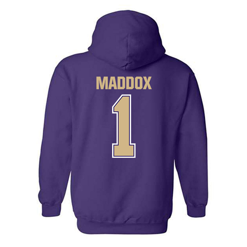 Washington - NCAA Softball : Ryan Maddox - Classic Shersey Hooded Sweatshirt-1