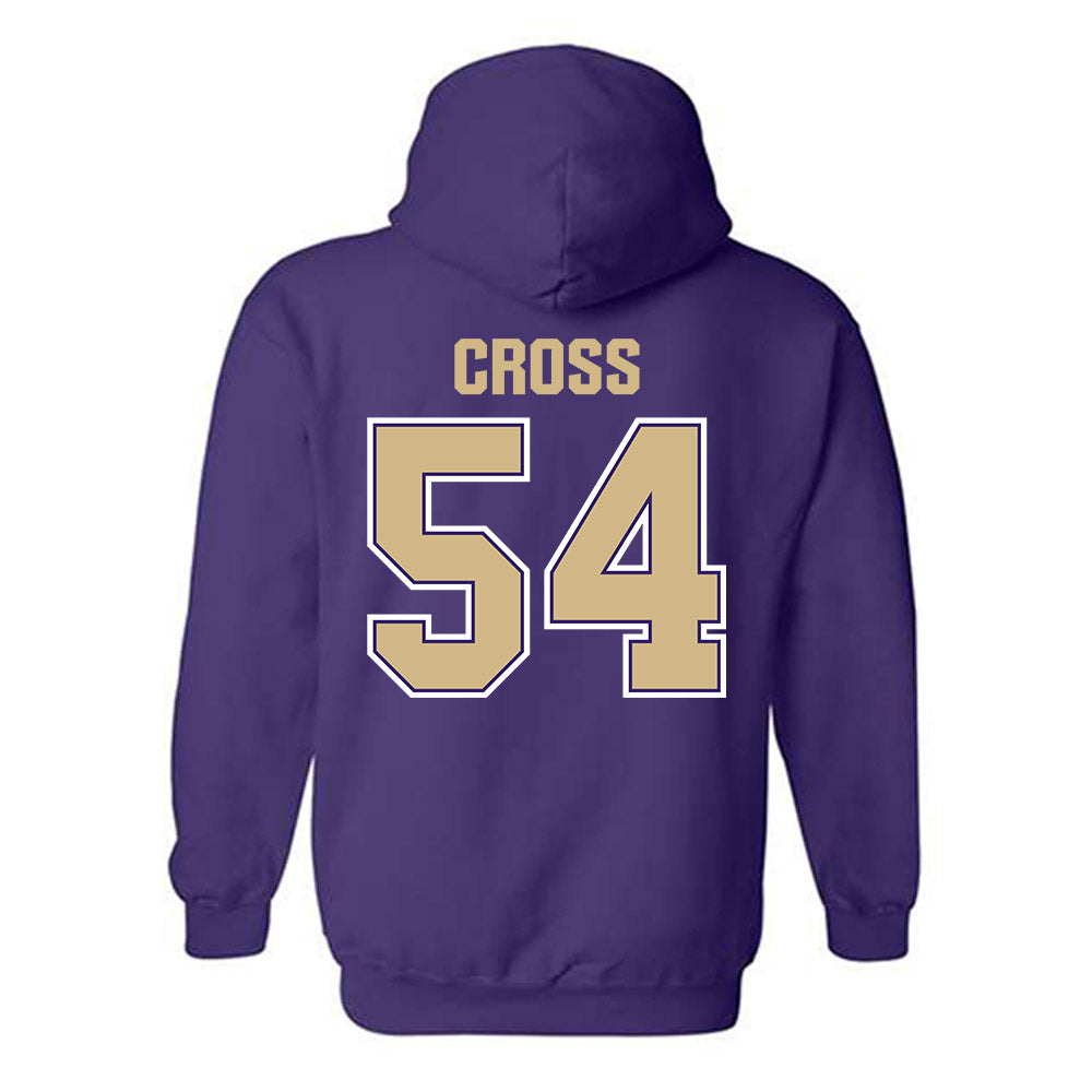Washington - NCAA Football : Parker Cross - Classic Shersey Hooded Sweatshirt-1