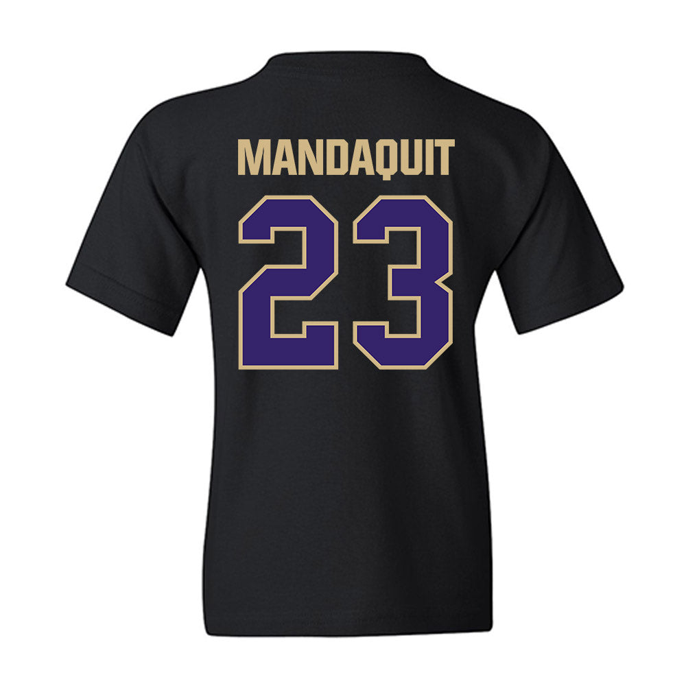 Washington - NCAA Men's Basketball : JJ Mandaquit - Classic Shersey Youth T-Shirt-1