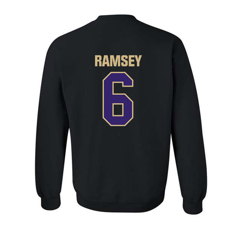 Washington - NCAA Men's Soccer : Zach Ramsey - Classic Shersey Crewneck Sweatshirt-1