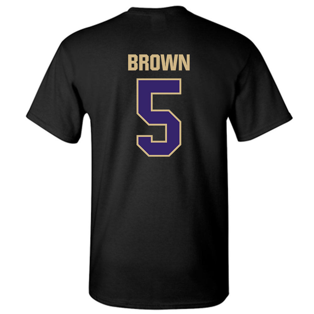 Washington - NCAA Women's Basketball : Teagan Brown - Classic Shersey T-Shirt-1