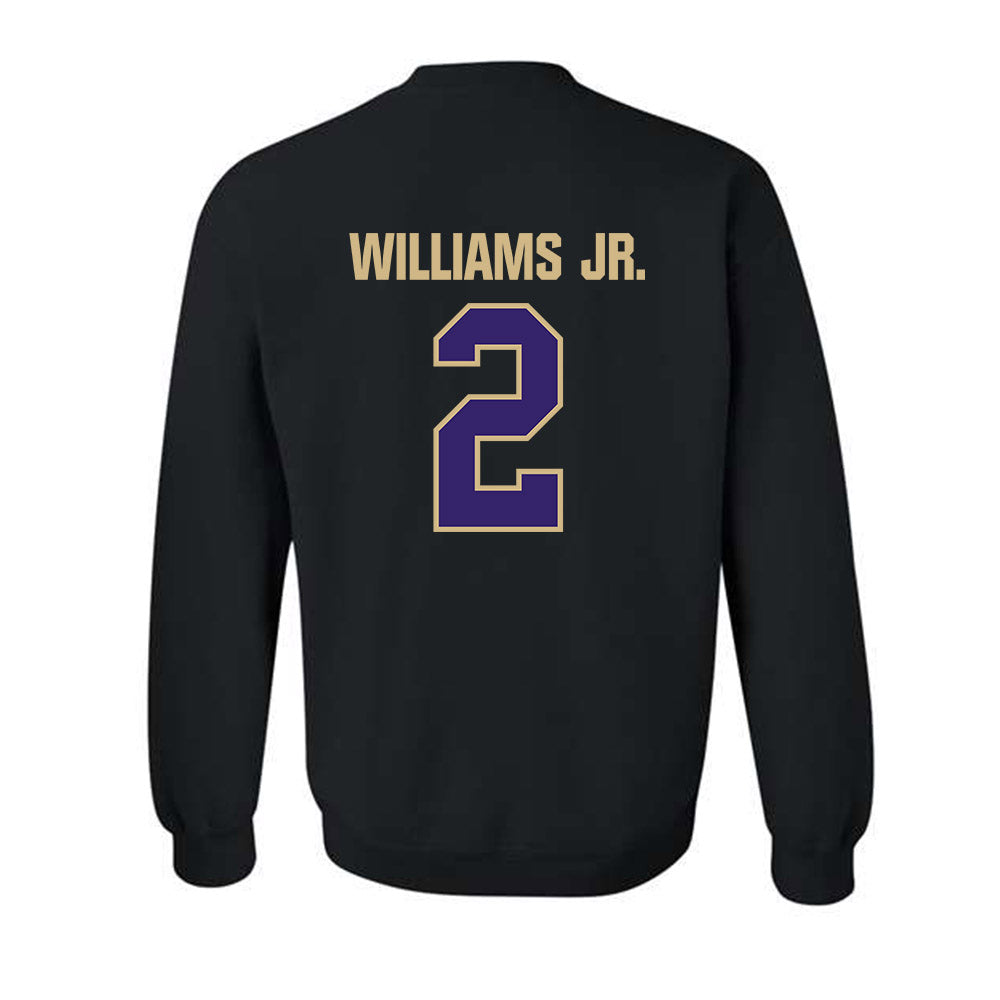 Washington - NCAA Football : Demond Williams Jr. - Classic Shersey Crewneck Sweatshirt-1