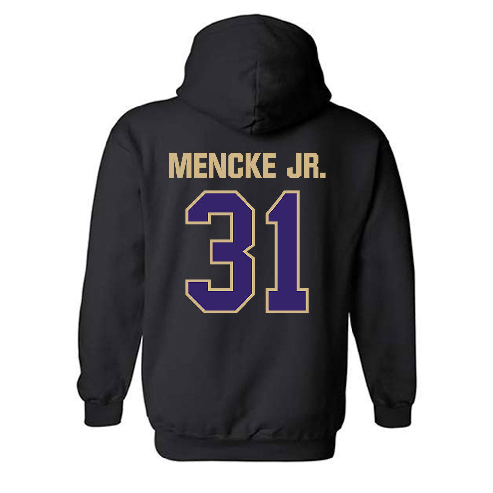 Washington - NCAA Football : Paul Mencke Jr. - Classic Shersey Hooded Sweatshirt-1