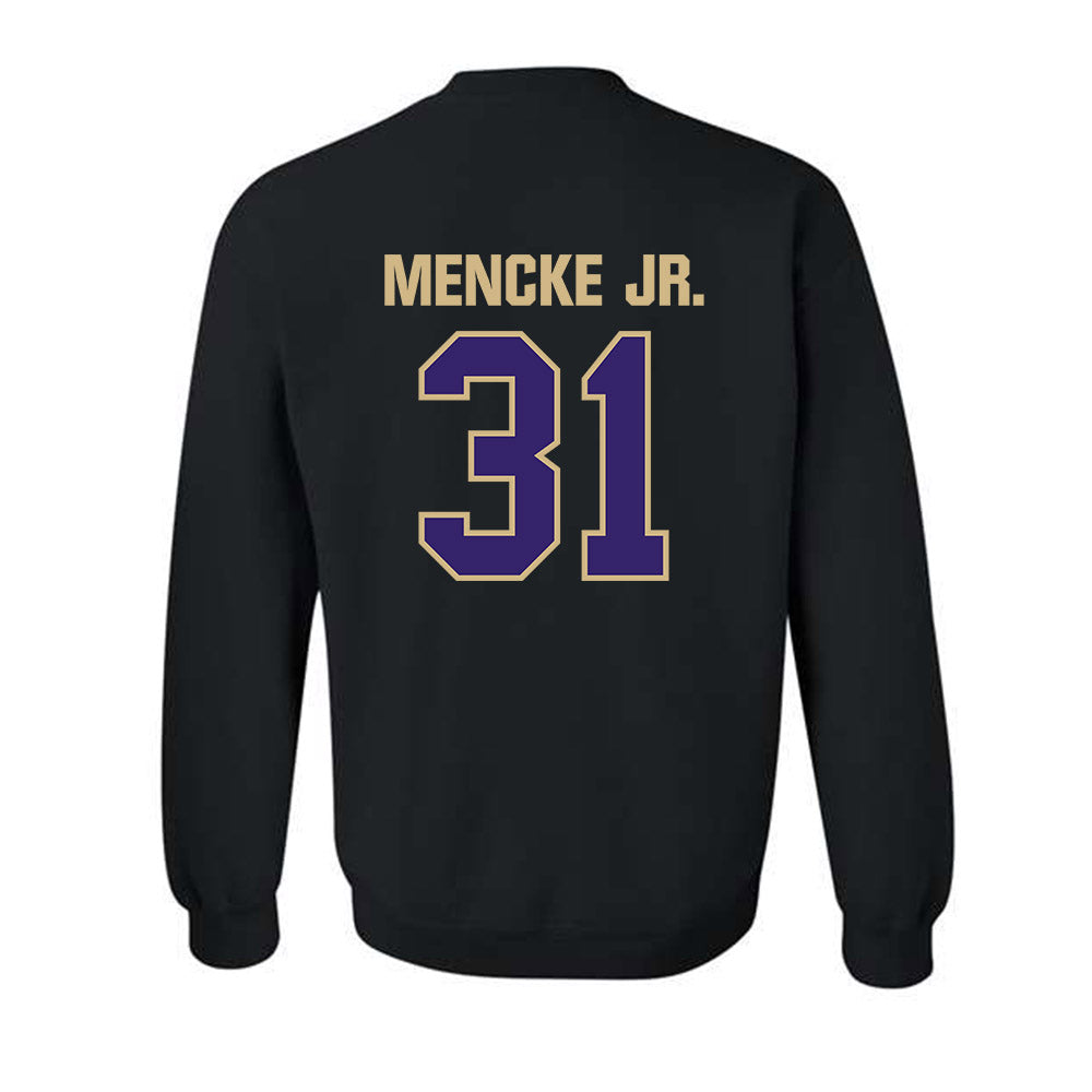 Washington - NCAA Football : Paul Mencke Jr. - Classic Shersey Crewneck Sweatshirt-1