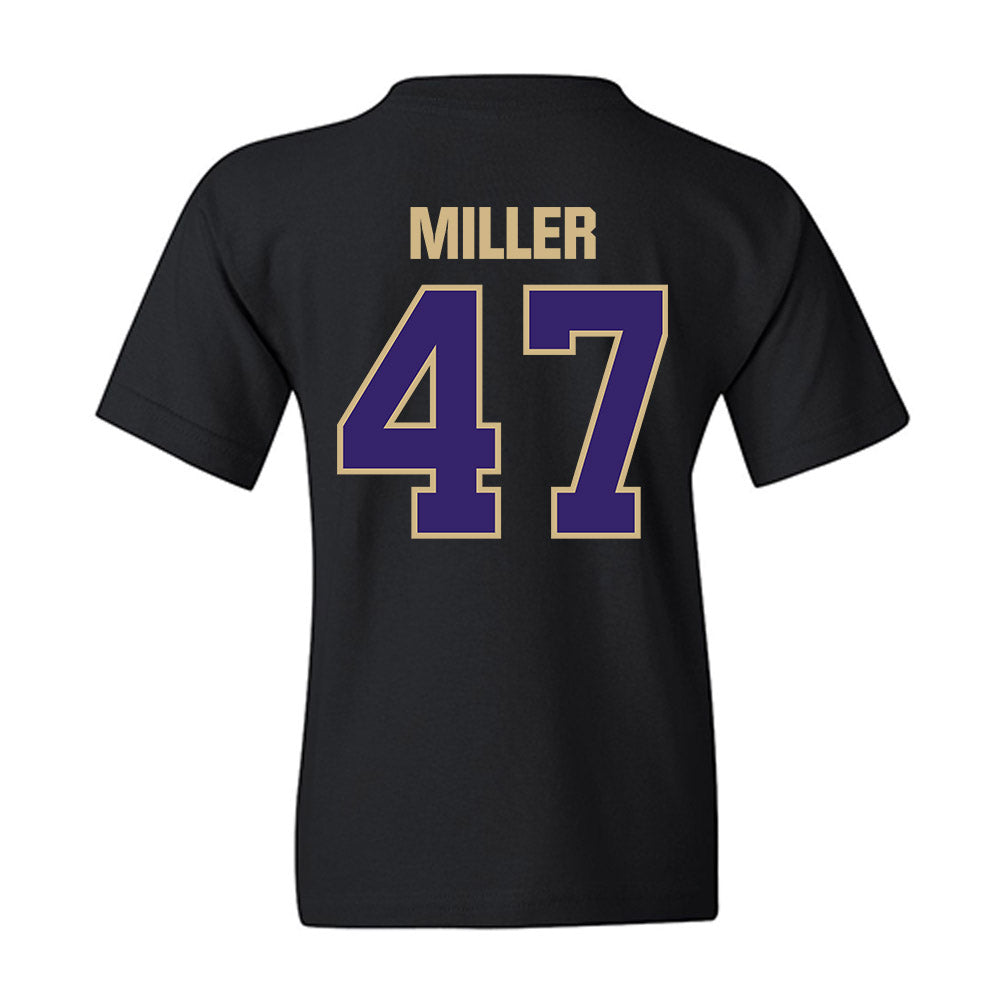 Washington - NCAA Baseball : Jay Miller - Classic Shersey Youth T-Shirt-1
