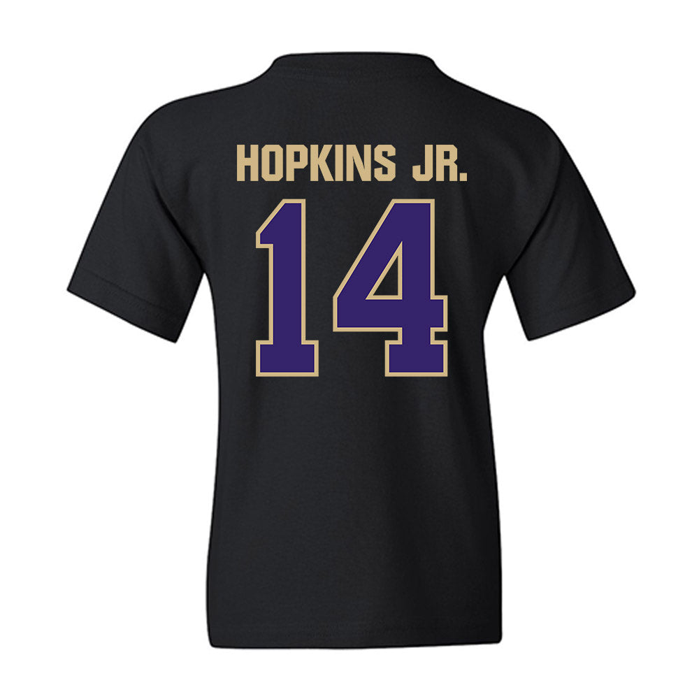 Washington - NCAA Football : Milton Hopkins Jr. - Classic Shersey Youth T-Shirt-1