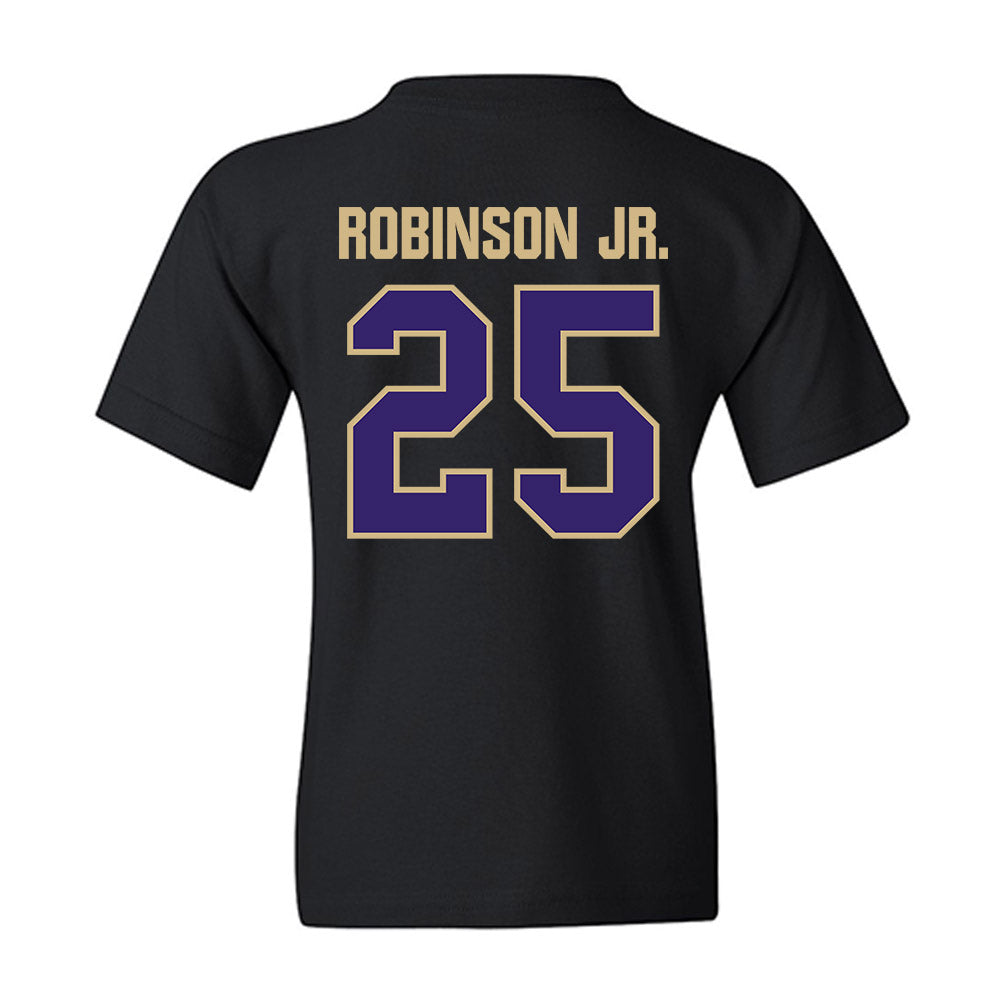 Washington - NCAA Football : Donovan Robinson Jr. - Classic Shersey Youth T-Shirt-1