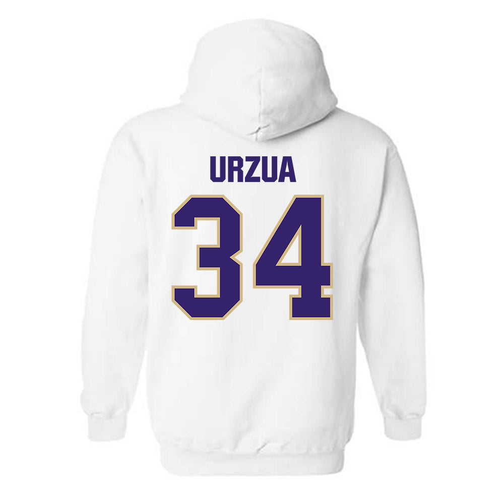 Washington - NCAA Beach Volleyball : Alina Urzua - Classic Shersey Hooded Sweatshirt-1