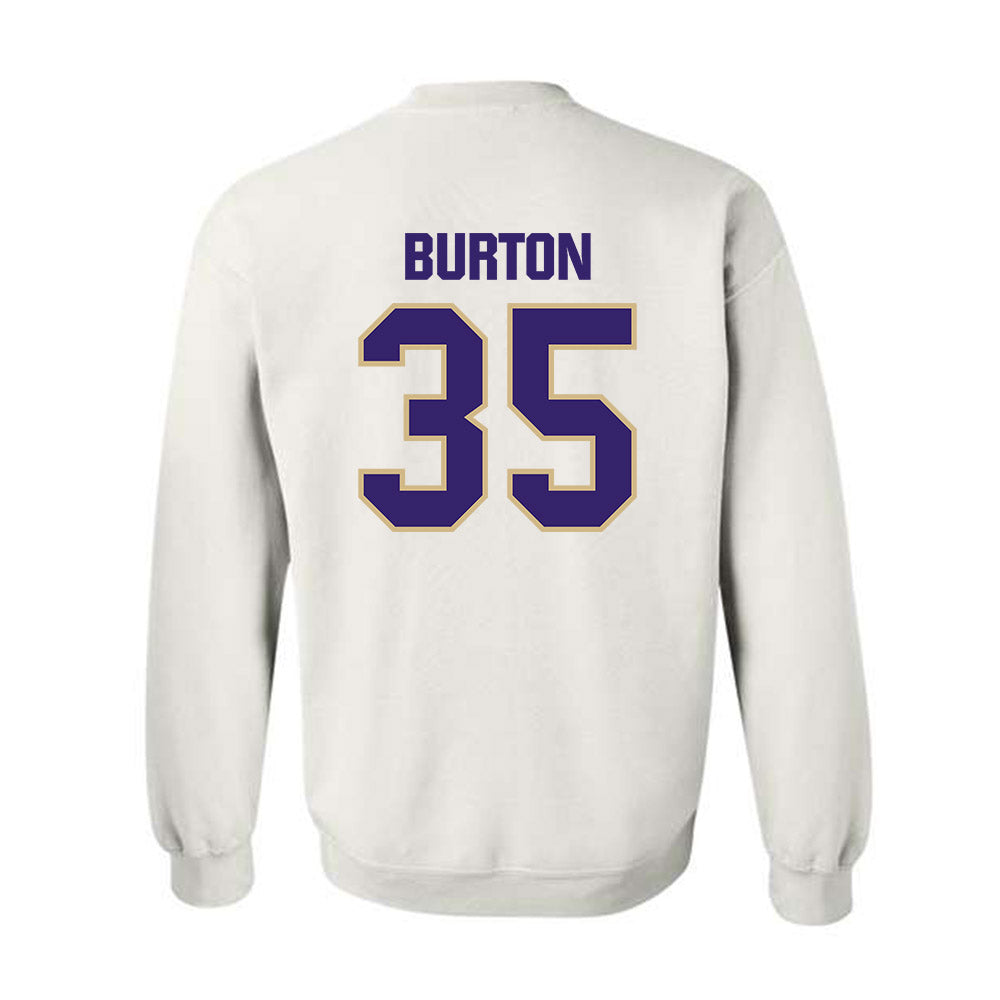 Washington - NCAA Football : Jace Burton - Classic Shersey Crewneck Sweatshirt-1