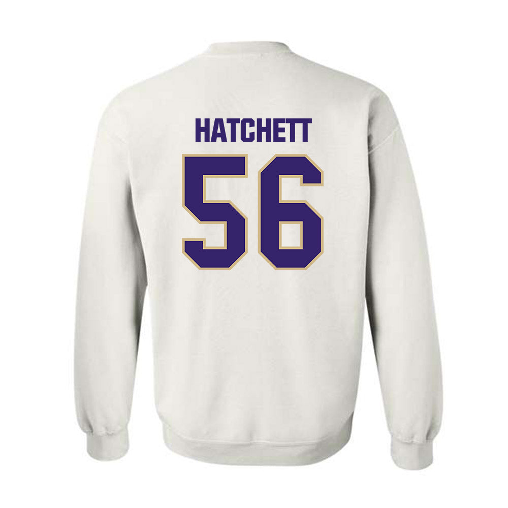 Washington - NCAA Football : Geirean Hatchett - Classic Shersey Crewneck Sweatshirt-1