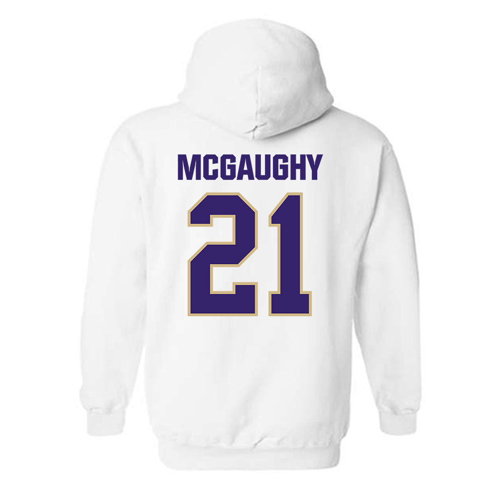 Washington - NCAA Women's Basketball : Brynn McGaughy - Classic Shersey Hooded Sweatshirt-1