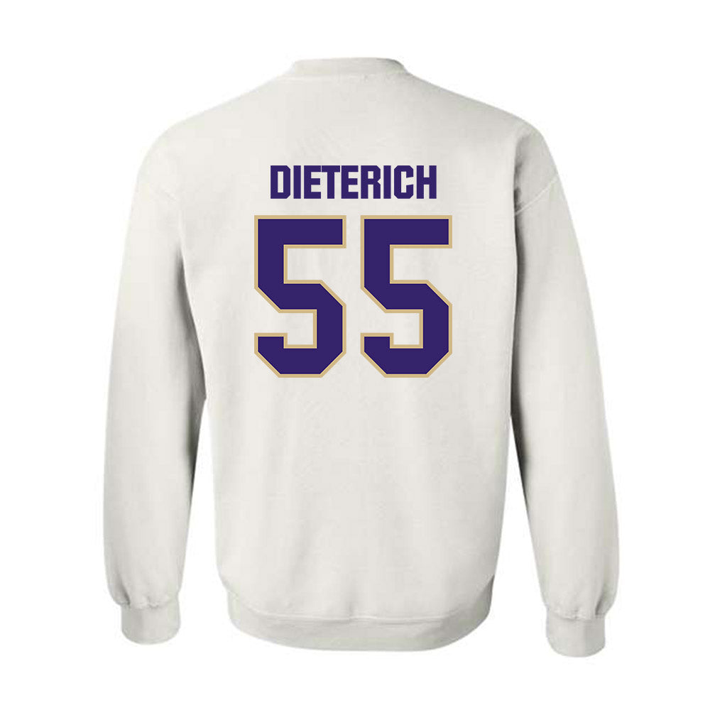 Washington - NCAA Football : Kolt Dieterich - Classic Shersey Crewneck Sweatshirt-1