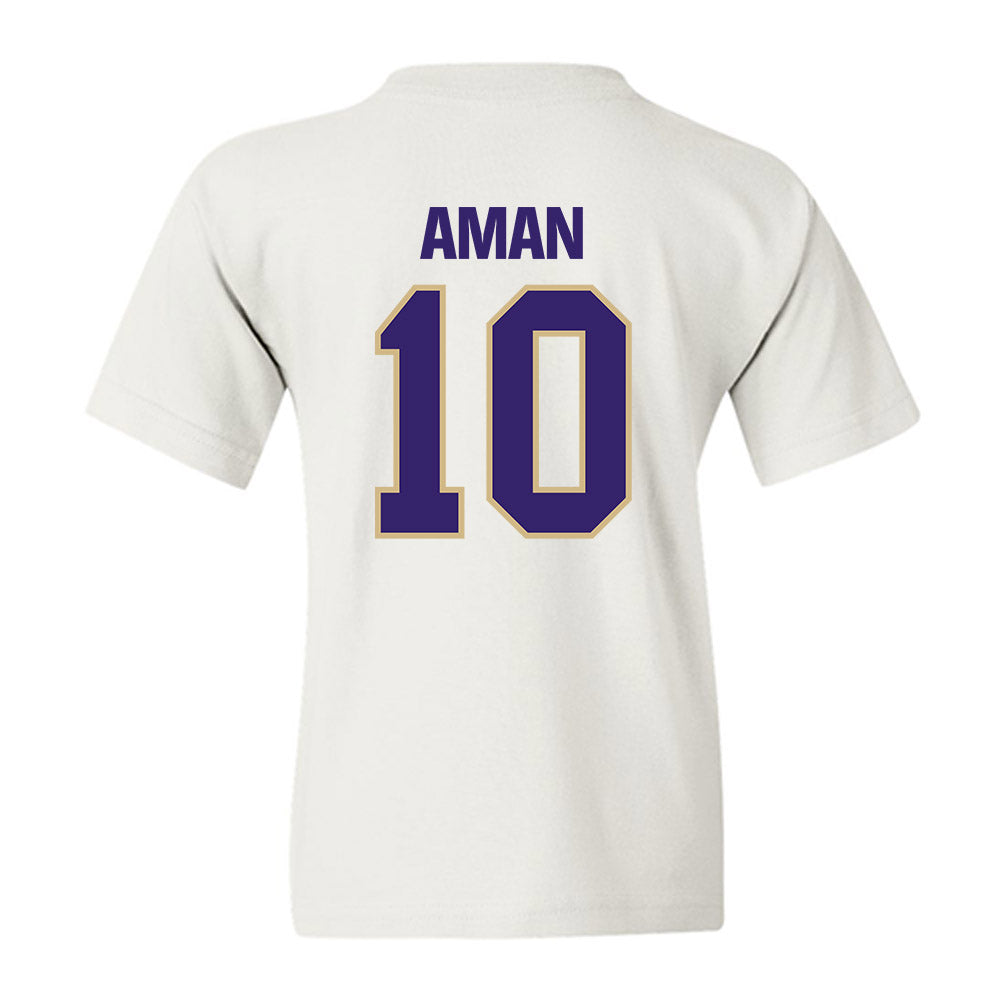 Washington - NCAA Men's Soccer : Richie Aman - Classic Shersey Youth T-Shirt-1