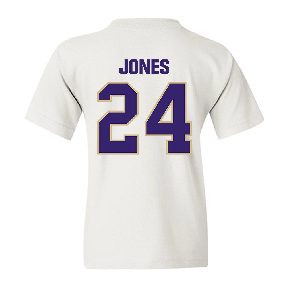 Washington - NCAA Football : Jeron Jones - Classic Shersey Youth T-Shirt-1