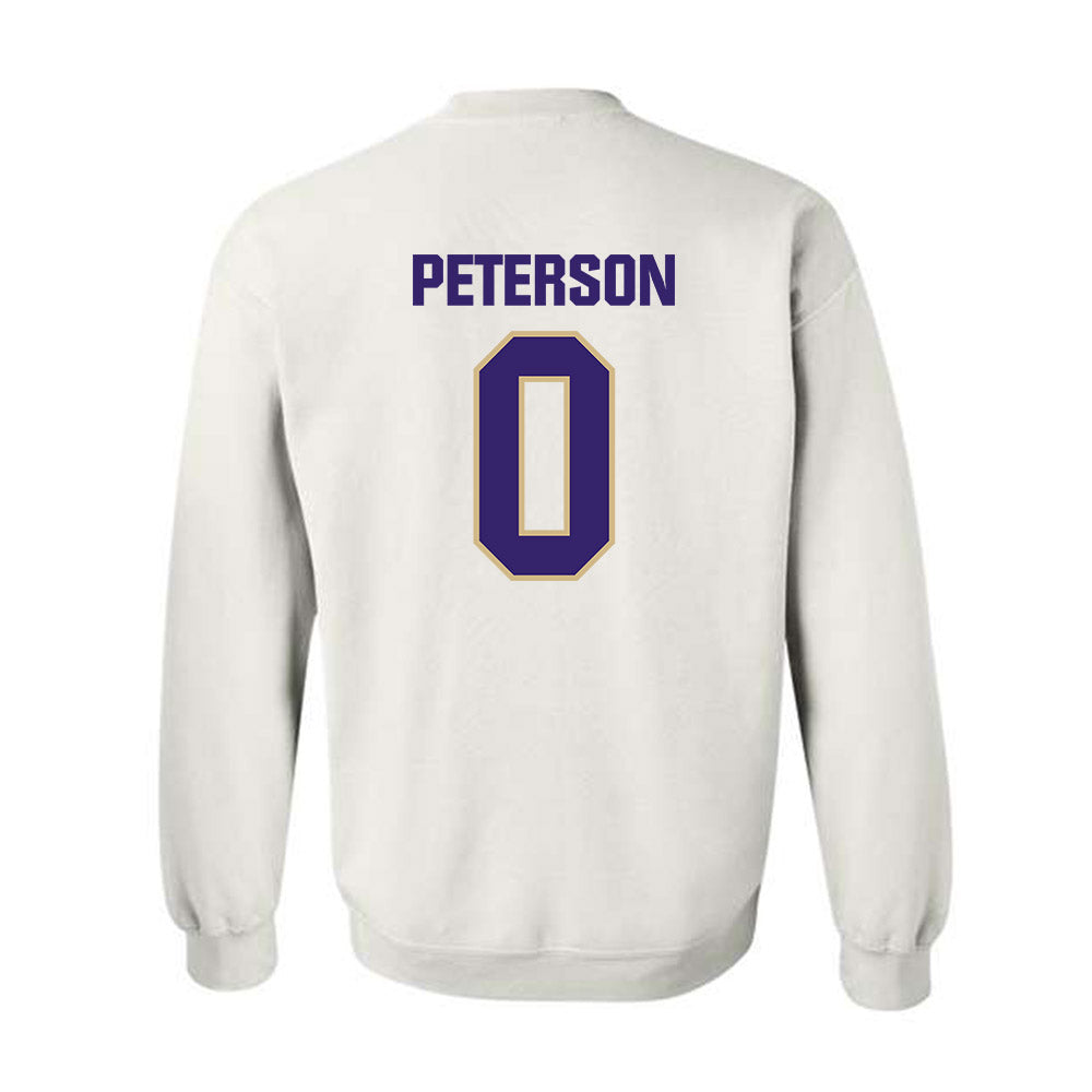 Washington - NCAA Men's Basketball : Quimari Peterson - Classic Shersey Crewneck Sweatshirt-1