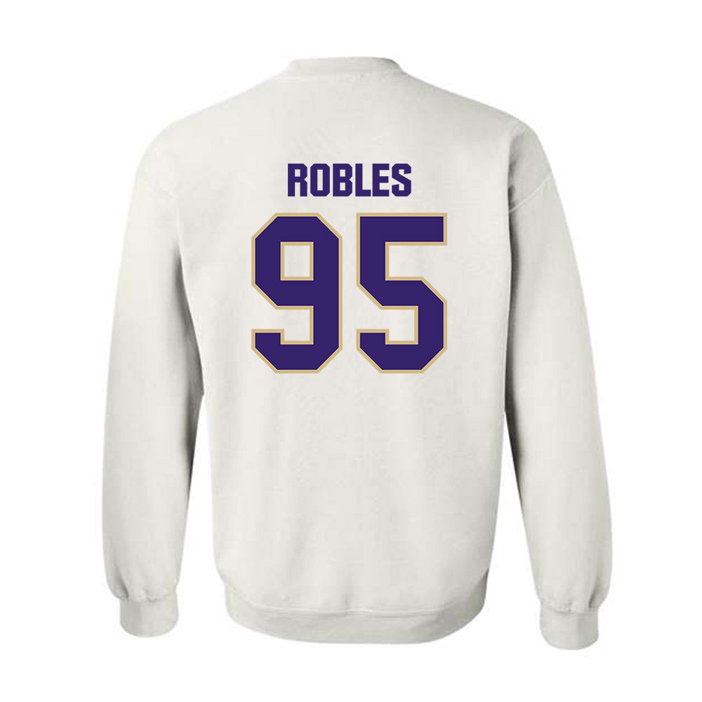 Washington - NCAA Football : Tyler Robles - Classic Shersey Crewneck Sweatshirt-1