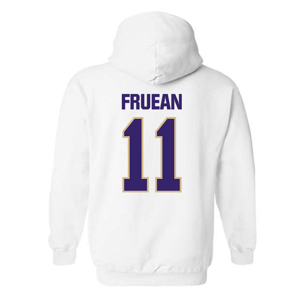 Washington - NCAA Football : Ramzak Fruean - Classic Shersey Hooded Sweatshirt-1