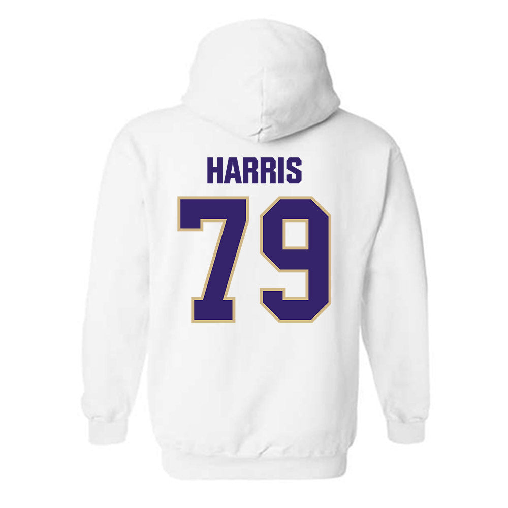 Washington - NCAA Football : Dominic Harris - Classic Shersey Hooded Sweatshirt-1