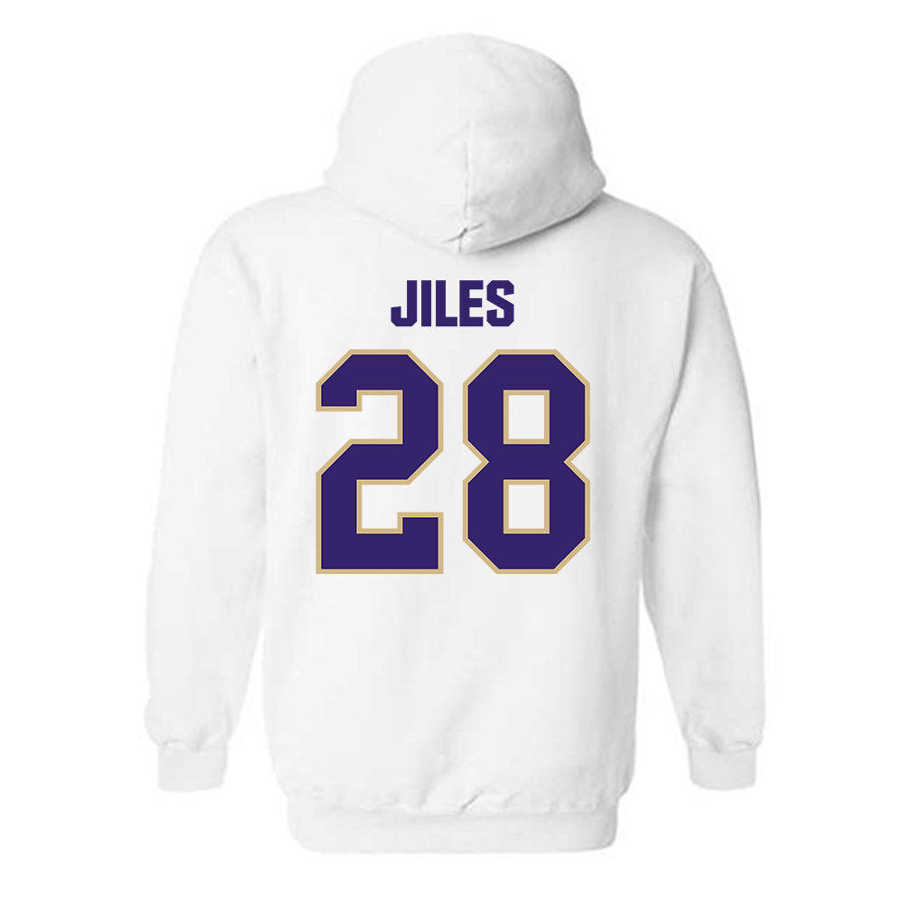 Washington - NCAA Football : Ksani Jiles - Classic Shersey Hooded Sweatshirt-1